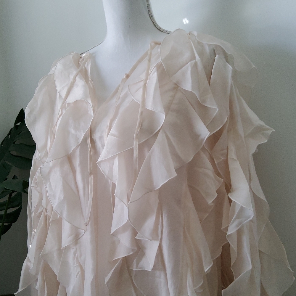 & Other Stories Ruffle Blouse - Picture 2 of 14